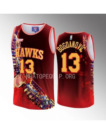 Bogdan Bogdanovic 13 Atlanta Hawks NBA & KidSuper Studios Unisex Hometown Jersey