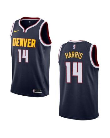 Men's Denver Nuggets 14 Gary Harris Icon Swingman Jersey - Navy