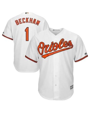 Tim Beckham Baltimore Orioles Home Cool Base Player Jersey - White Color