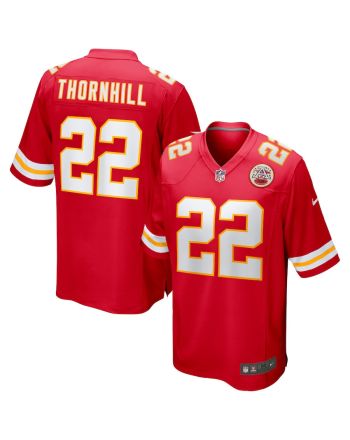 Juan Thornhill 22 Kansas City Chiefs Game Jersey - Red