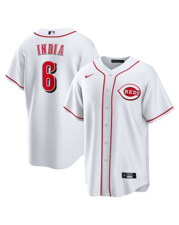 Jonathan India 6 Cincinnati Reds Men Jersey - White