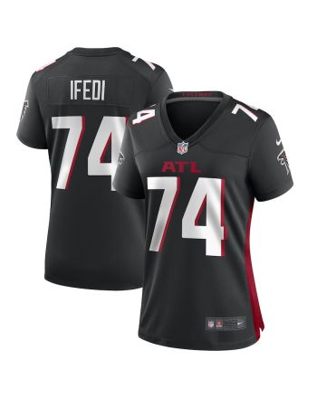 Germain Ifedi Atlanta Falcons Women's Game Player Jersey - Black