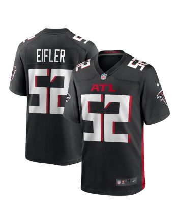 Milo Eifler 52 Atlanta Falcons Men Game Jersey - Black