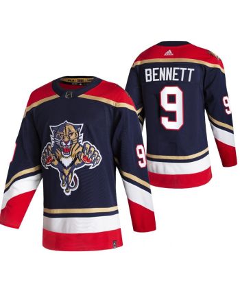 Florida Panthers Sam Bennett 9 2023 Reverse Retro Special Edition Navy Jersey Jersey