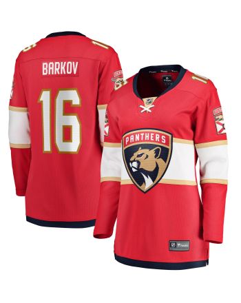 Women's Aleksander Barkov Red Florida Panthers Home Breakaway Player Jersey Jersey