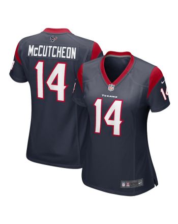 Lance McCutcheon 14 Houston Texans Women Team Game Jersey - Navy