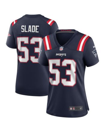 Chris Slade 53 New England Patriots Women Game Retired Jersey - Navy