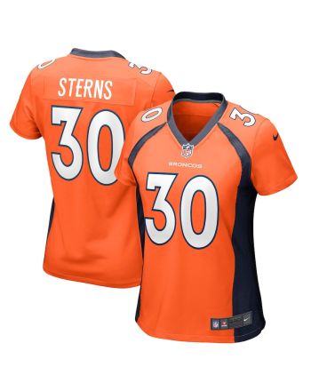 Caden Sterns 30 Denver Broncos Women's Game Jersey - Orange