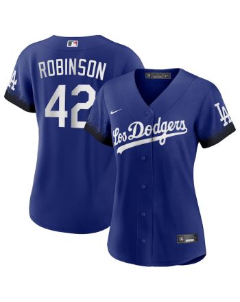 Jackie Robinson 42 Los Angeles Dodgers City Connect Women Jersey - Royal