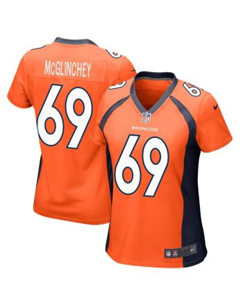 Mike McGlinchey 69 Denver Broncos Women Game Jersey - Orange