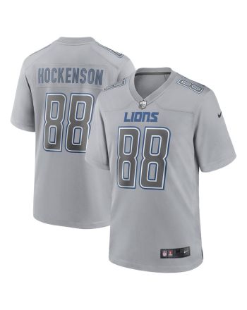 T.J. Hockenson Detroit Lions Atmosphere Fashion Game Jersey - Gray