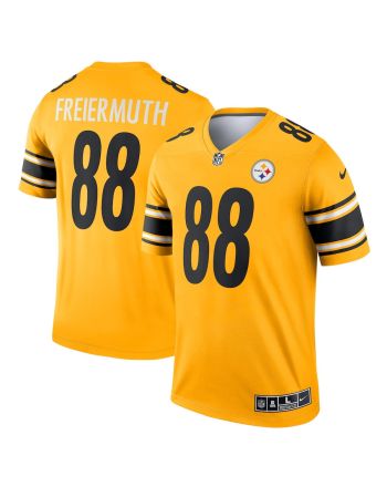 Pat Freiermuth 88 Pittsburgh Steelers Inverted Legend Jersey - Gold