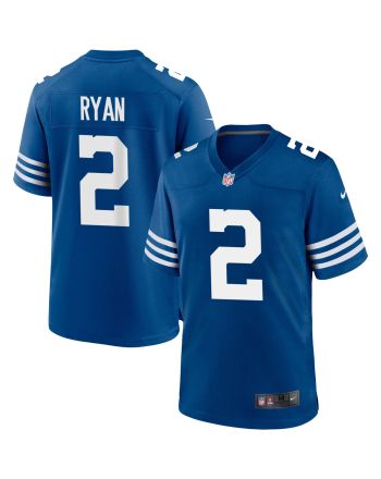 Matt Ryan 2 Indianapolis Colts Alternate Game Men Jersey - Royal Jersey