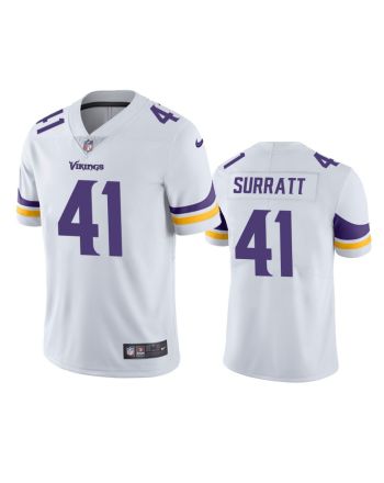 Minnesota Vikings Chazz Surratt 41 White Vapor Limited Jersey