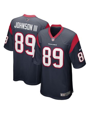 Johnny Johnson III Houston Texans Game Player Jersey - Navy