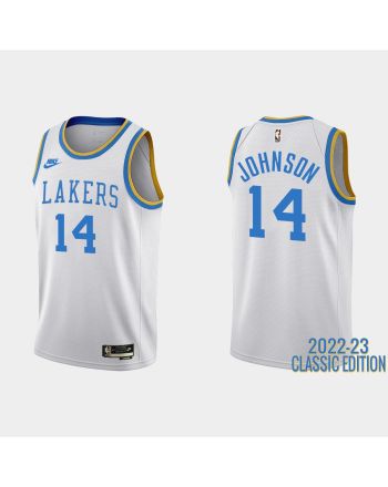 Los Angeles Lakers Stanley Johnson 14 2022-23 Classic Edition White Men Jersey