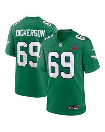 Landon Dickerson 69 Philadelphia Eagles 2024 Pro Bowl Patch Alternate Game Men Jersey - Kelly Green