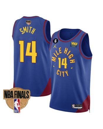 Ish Smith 14 Denver Nuggets Final Champions 2023 Swingman Jersey - Blue