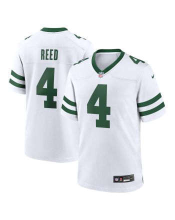 D.J. Reed 4 New York Jets Player Game Men Jersey - White