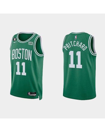 Boston Celtics 11 Payton Pritchard 2022-23 Icon Edition Kelly Green Men Jersey