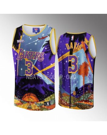 Anthony Davis 3 Los Angeles Lakers NBA & KidSuper Studios Unisex Hometown Jersey