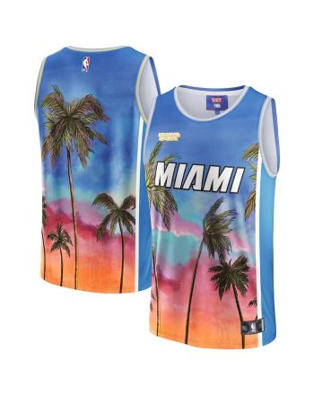 Miami Heat NBA & KidSuper Studios Unisex Hometown Jersey - Blue