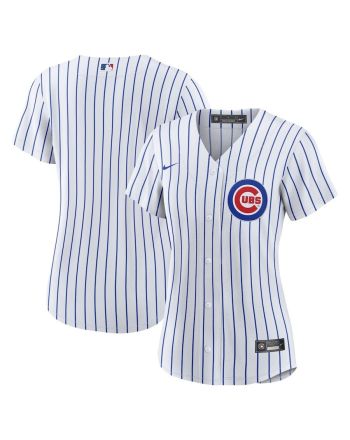 Chicago Cubs Women's Home Team Jersey - White