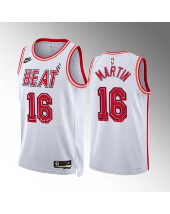 Miami Heat Caleb Martin 16 2022-23 Classic Edition White Men Jersey Swingman