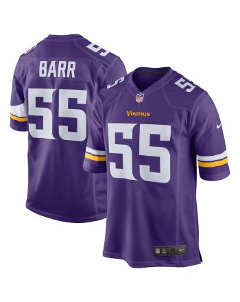 Anthony Barr 55 Minnesota Vikings Men Game Jersey - Purple