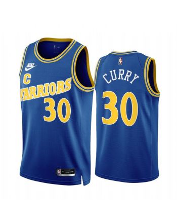 Stephen Curry 2022-23 Golden State Warriors Royal 30 Classic Edition Jersey - Men Jersey