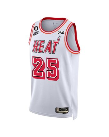 Orlando Robinson 25 Miami Heat Final Champions 2023 Swingman Jersey - Classic Edition - White