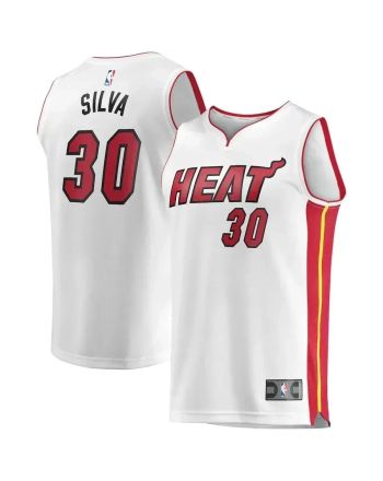 Chris Silva Miami Heat Fast Break Player Jersey White - Association Edition