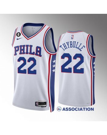 Matisse Thybulle 22 Philadelphia 76ers White Jersey 2022-23 Association Edition Swingman