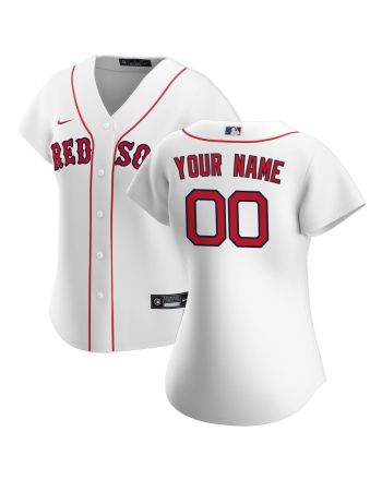 Boston Red Sox Women's Home Custom Jersey - White