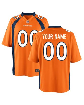 Denver Broncos Custom YOUTH Game Jersey - Orange