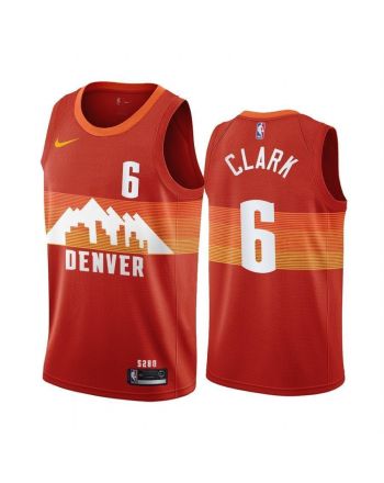 Gary Clark Denver Nuggets City Edition Orange 6 Jersey Trade