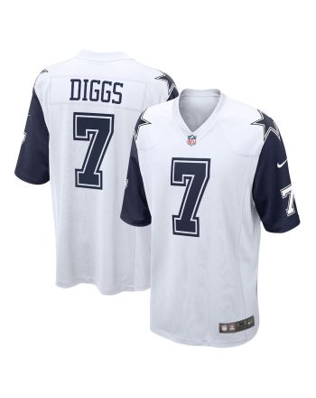 Trevon Diggs 7 Dallas Cowboys Alternate Game Jersey - White