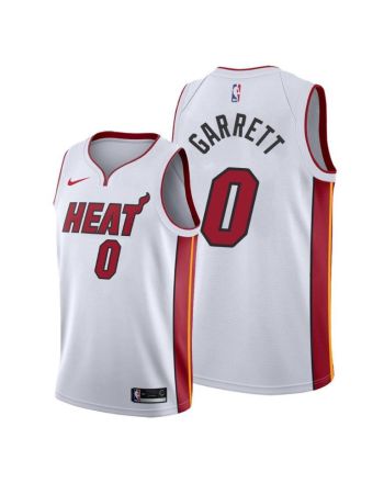 Marcus Garrett 0 Miami Heat Association Edition White Jersey - Men Jersey