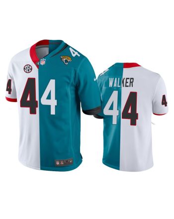 Jacksonville Jaguars Travon Walker Teal White 2022 Draft Jersey - Men's