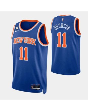 Jalen Brunson 11 New York Knicks 2022-23 Association Edition Jersey Swingman - Royal