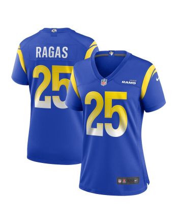 Trey Ragas Los Angeles Rams Women's Game Player Jersey - Royal