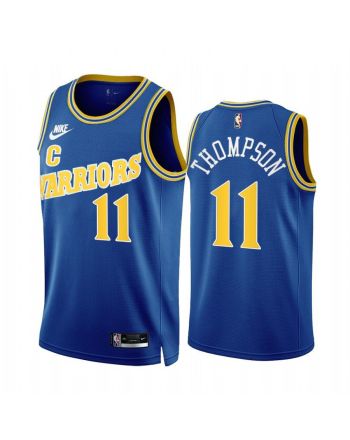 Klay Thompson 2022-23 Golden State Warriors Royal 11 Classic Edition Jersey - Men Jersey