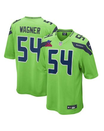 Bobby Wagner 54 Seattle Seahawks 2024 Pro Bowl Patch Game Men Jersey - Neon Green