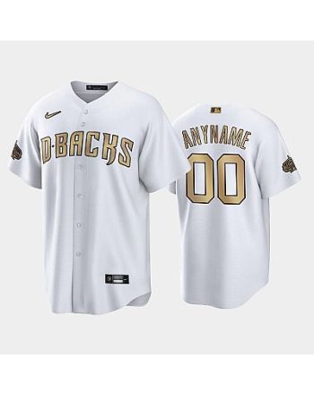 2022-23 All-Star Game NL Arizona Diamondbacks White 00 Custom Jersey