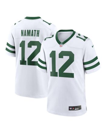 Joe Namath 12 New York Jets Player Game Men Jersey - White