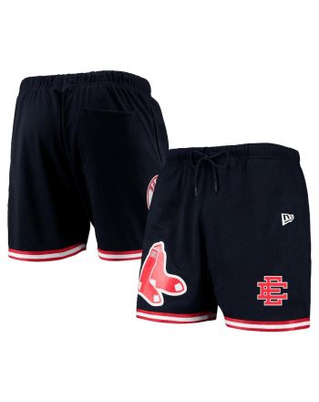 Boston Red Sox Team Standard Logo Mesh Shorts - Navy