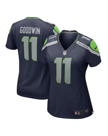 Marquise Goodwin 11 Seattle Seahawks Women's Home Game Player Jersey - College Navy