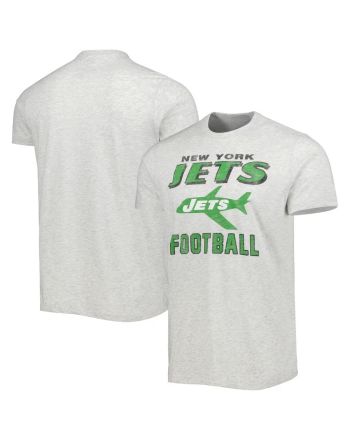 New York Jets Dozer Franklin Lightweight T-Shirt - Heather Gray