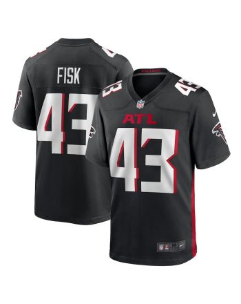 Tucker Fisk 43 Atlanta Falcons Game Men Jersey - Black