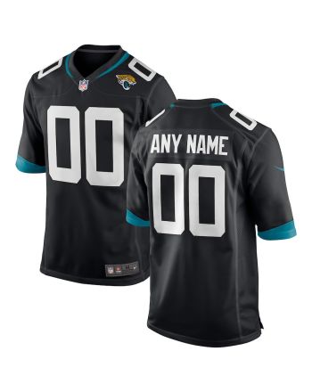 Jacksonville Jaguars Custom Men Game Jersey - Black